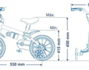 Bicicleta Infantil Rosa  Aro 12 Menina