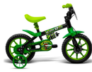 Bicicleta Infantil  Aro 12 Cor Verde Black
