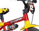 Bicicleta Infantil  Motor X PU Aro 12 Passeio Vermelha/Amarela