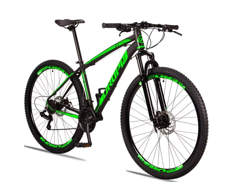 Bicicleta Dropp Z3 Aro 29 Preto+verde